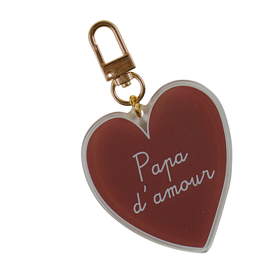 Porte-clés "Papa d'amour" - Atelier Wagram