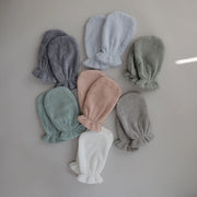 Lot de 2 gants de toilette pour bébé Blush - Mushie