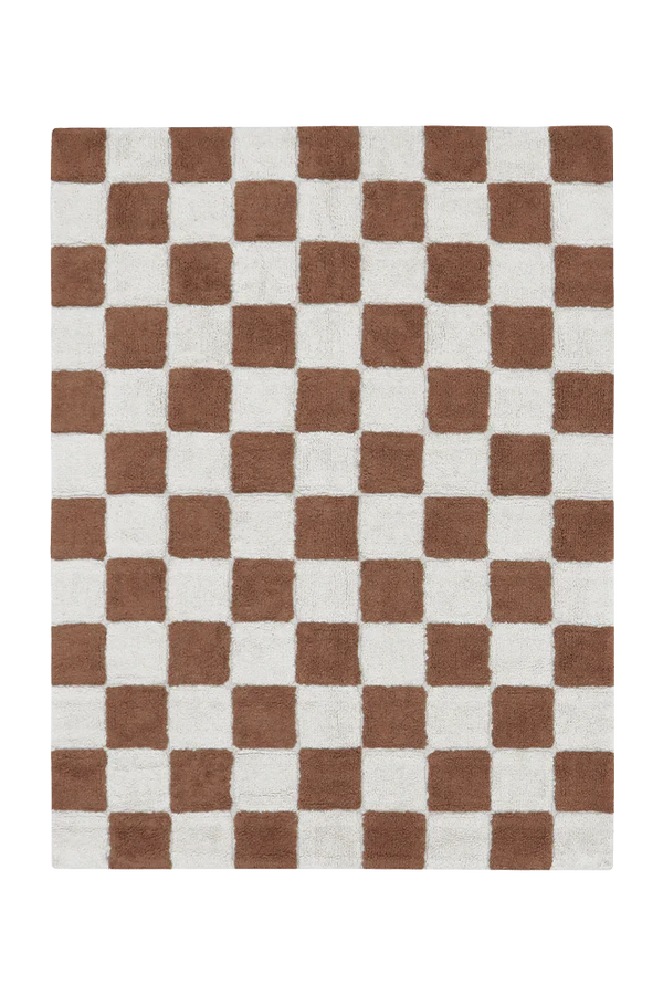 Tapis lavable Kitchen Tiles Toffee - Lorena Canals