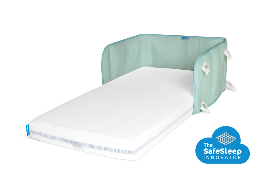 SafeSleep bed bumper Fir green - Aerosleep