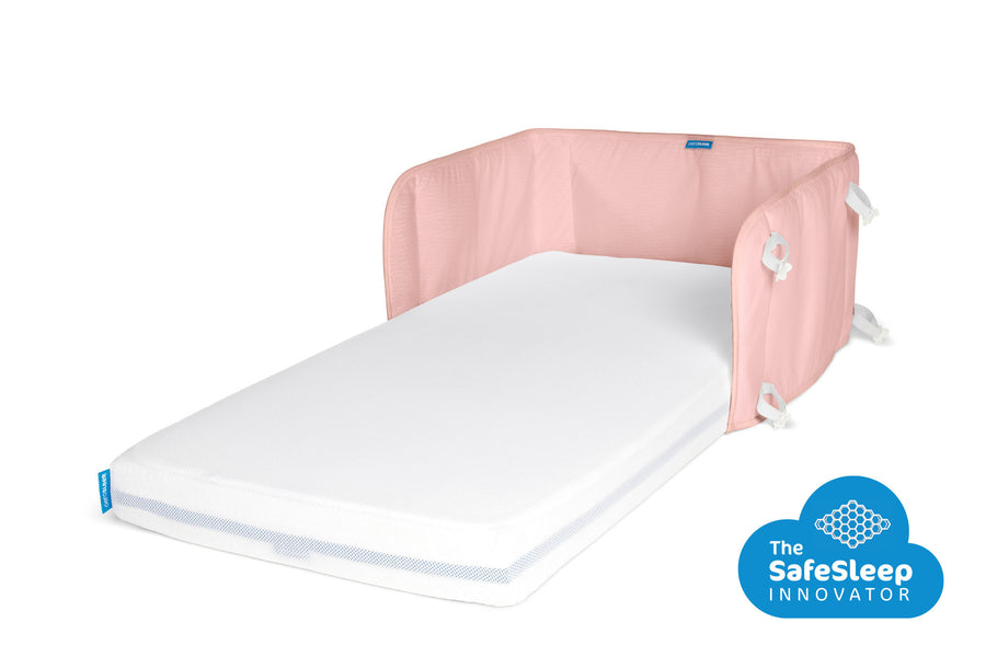 SafeSleep Pink Bed Bumper - Aerosleep