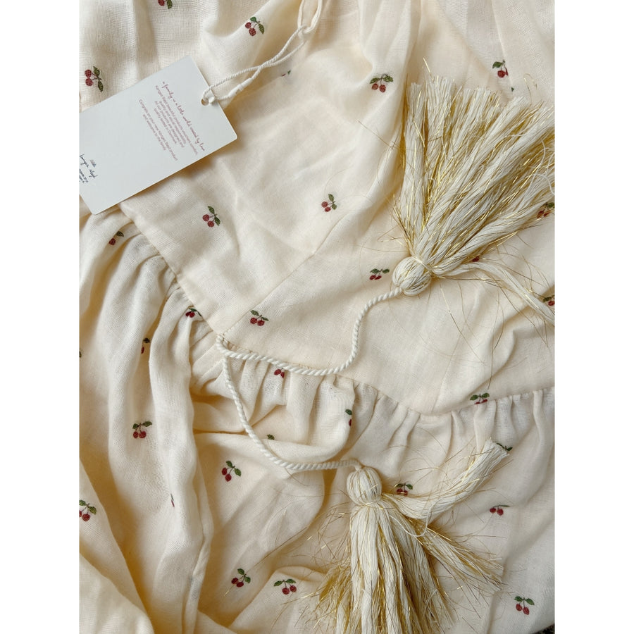 Cherry Bed Canopy in Organic Cotton - Konges Slojd 