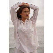 Strands Havet Organic Cotton Mom Shirt lavender mist - Konges Slojd 