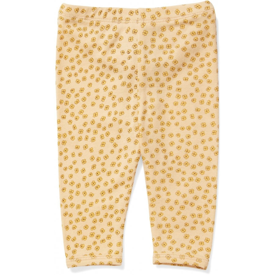 Pantalon Nouveau-né en Coton Bio Buttercup Yellow - Konges Slojd