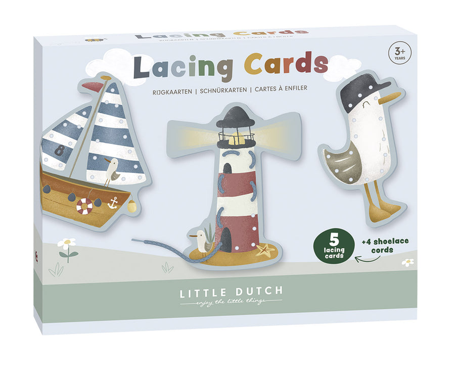 Sailors Bay slip-on cards - Little dutch 