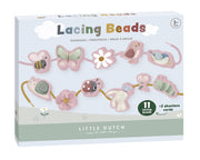 Perles à enfiler Flowers & Butterflies - Little dutch