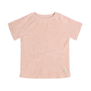 T-shirt en tissu éponge Terry Rose Poudré - Lassig