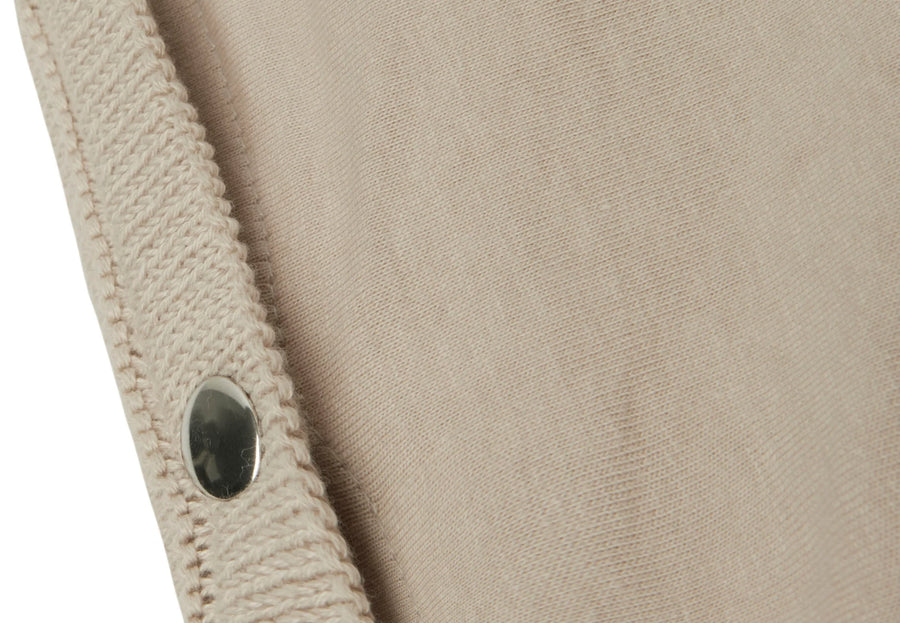 Aankleedkussenhoes Pure Knit Nougat 50x70cm GOTS - Jollein