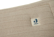 Bedbumper/Box 30x180cm Pure knit Nougat - Jollein