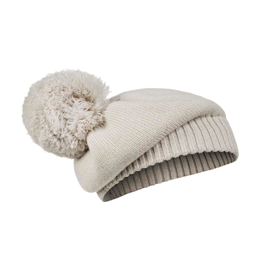 Creamy White Knitted Beret - Elodie Details 