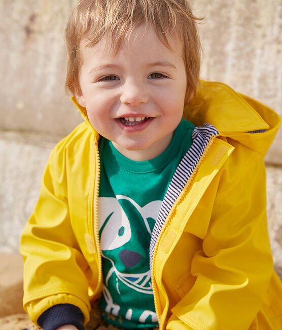 Petit bateau shop yellow raincoat