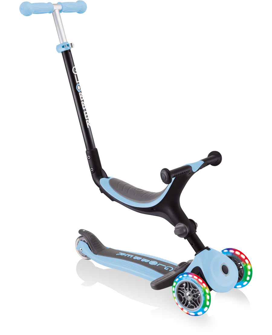 Go up Foldable Plus Balance Bike / Scooter Light Blue - Globber
