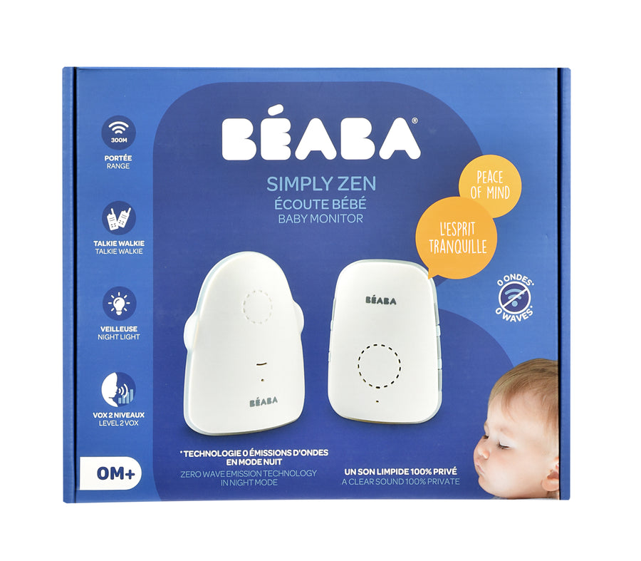 Babyphone Simply Zen (0 émissions d'ondes) - Beaba – Comptoir des Kids