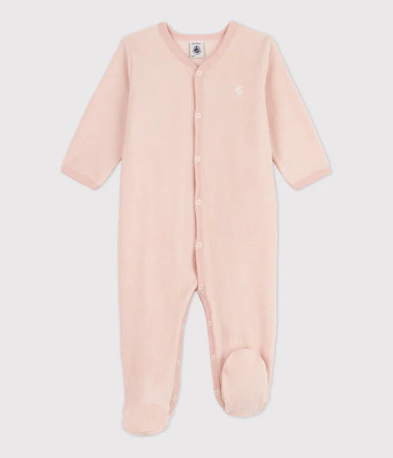 Pyjama van badstof voor baby's | Zout - Petit Bateau