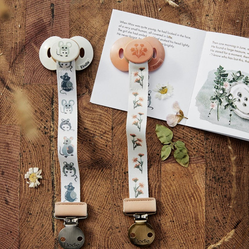 Forest Mouse pacifier clip - Elodie Details 