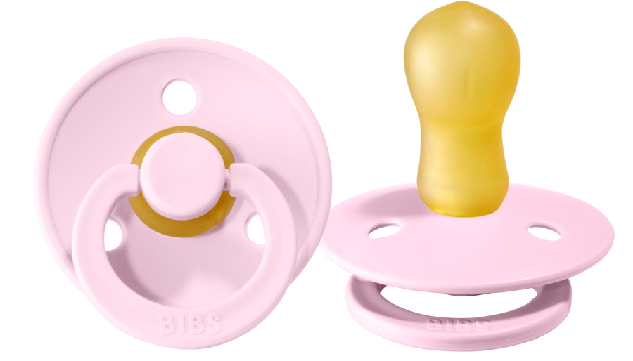 BIBS T3 Pacifiers per 2 - Ivory &amp; Baby Pink 