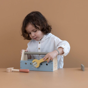 Boîte à outils enfant en bois (20pcs) - Little Dutch