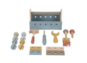 Wooden children's toolbox (20pcs) - Little Dutch