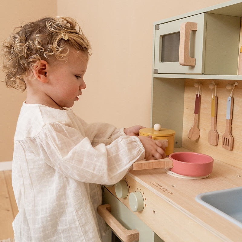 Cuisine enfant en bois - Little Dutch – Comptoir des Kids