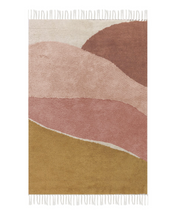 Horizon Pink washable rug 130 x 90cm - Little Dutch