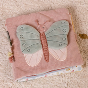 Flowers &amp; Butterflies activity fabric book - Little Dutch