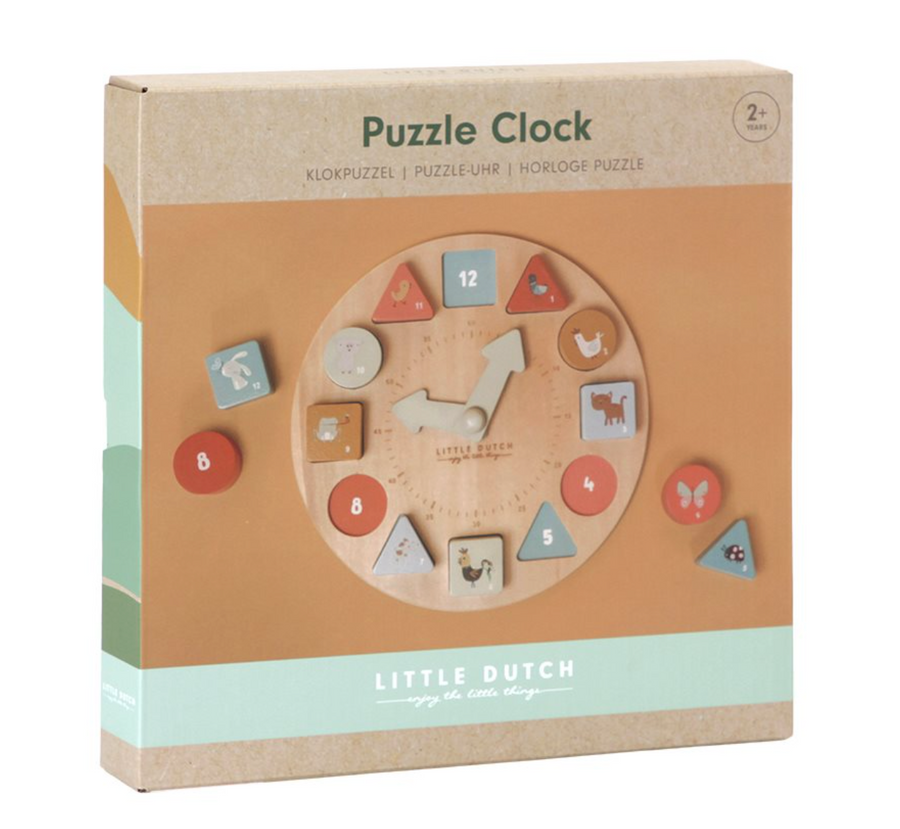 Puzzle Clock - Little Dutch