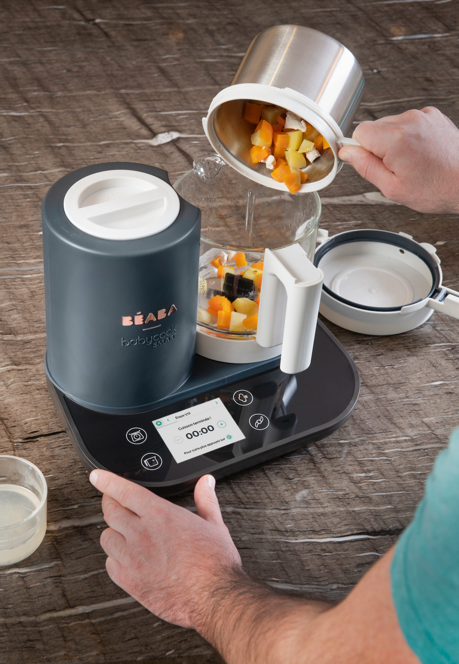 Découvrez le nouveau robot cuiseur mixeur bébé connecté Babycook Smart®