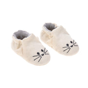 GOTS Little Chums Cat baby slippers - Lassig 