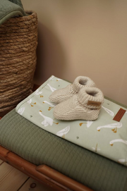 Sand Knit Baby Slippers - Little Dutch