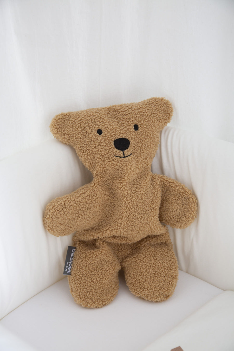 Soft toy Teddy little brown bear - Childhome 