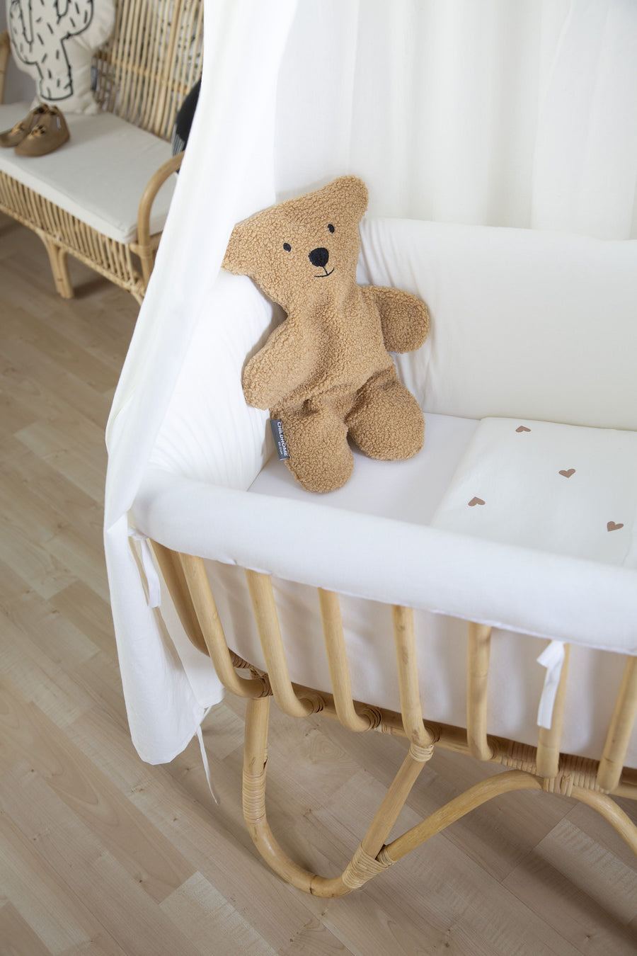Doudou Teddy petit ours brun - Childhome