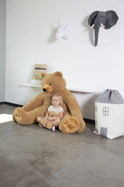 Soft toy Teddy little brown bear - Childhome 