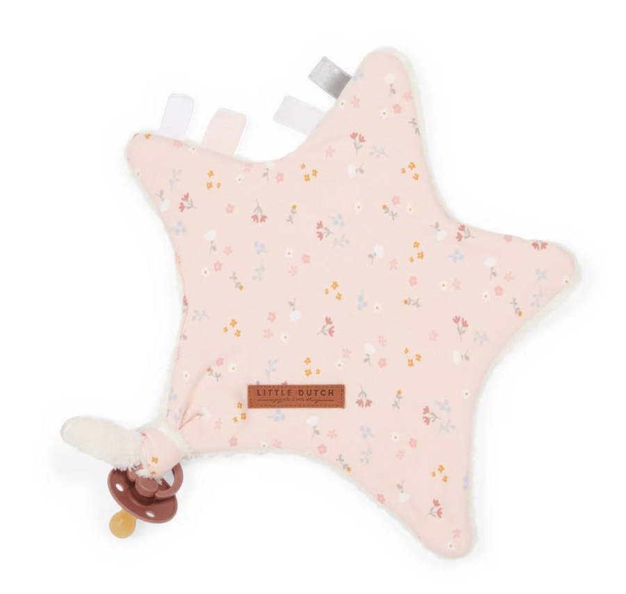 Doudou étoile Little Pink Flowers - Little dutch