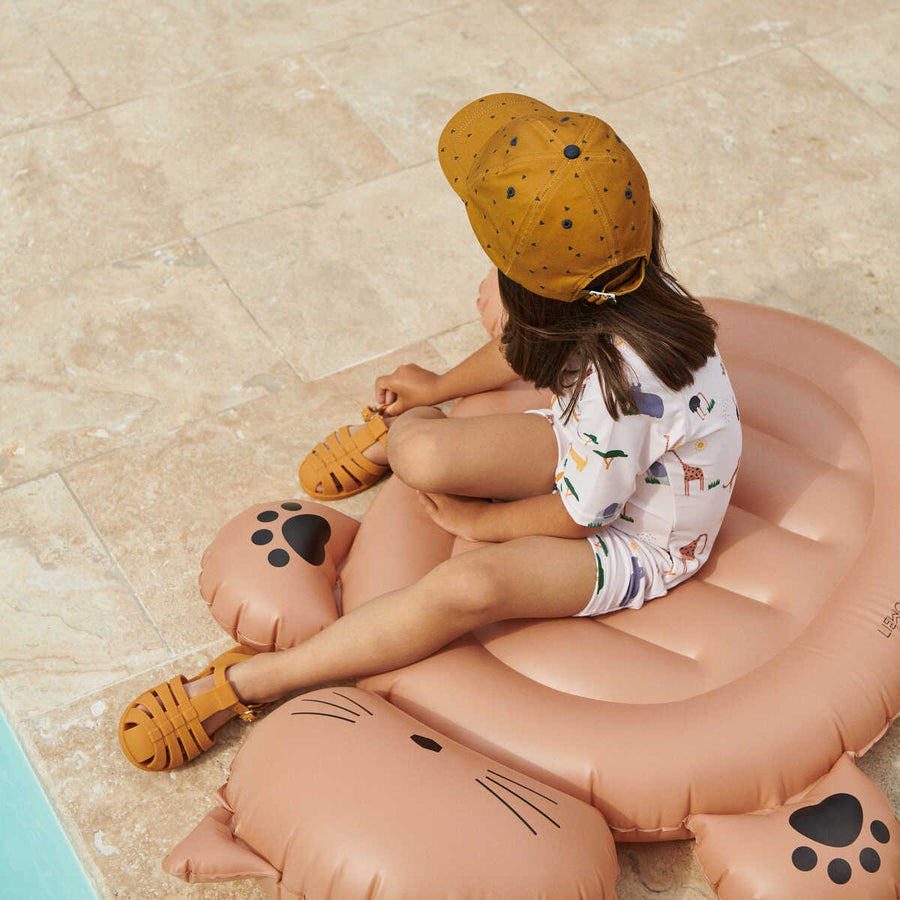 Cody inflatable mattress | Cat tuscany pink - Liewood