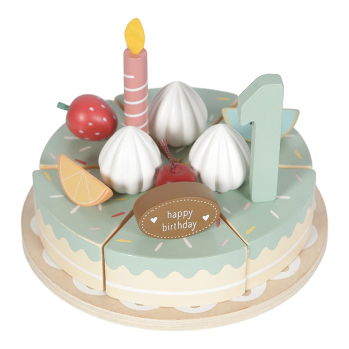 Gâteau d’anniversaire en bois - Little dutch