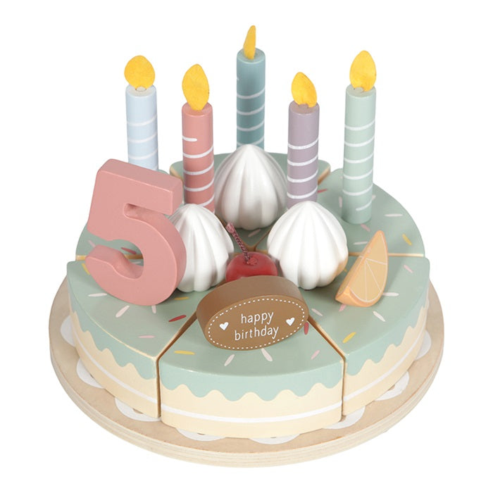 Gâteau d’anniversaire en bois - Little dutch