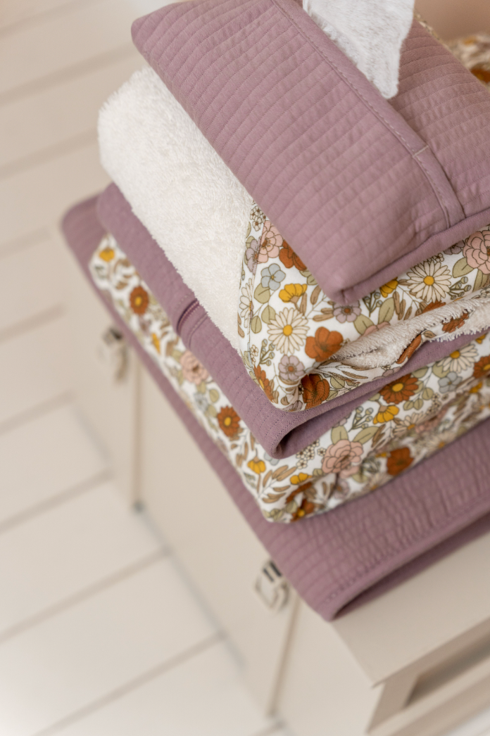 Winter sleeping bag 90cm Vintage Little Flowers - Little dutch