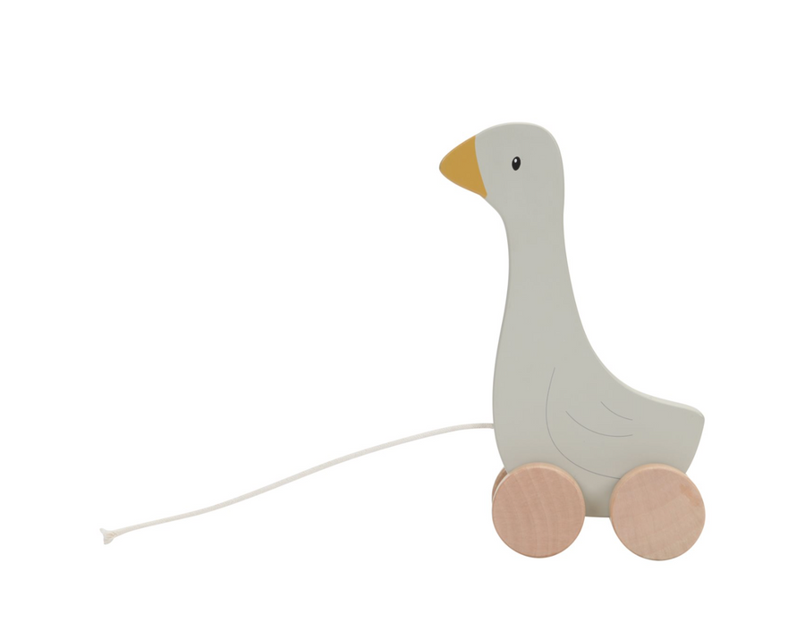 Little Goose pull toy - Little Dutch