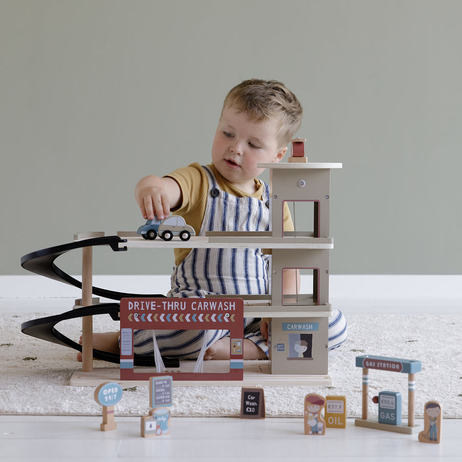 Garage  Circuit de train extension - Little Dutch – Comptoir des Kids