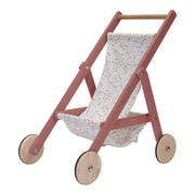 Wooden stroller for Flowers &amp; Butterflies doll - Little Dutch
