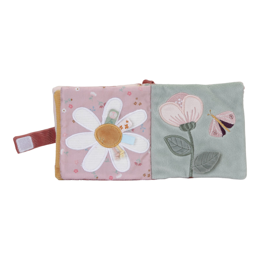 Livre en tissu pour poussette Flowers & Butterflies - Little Dutch