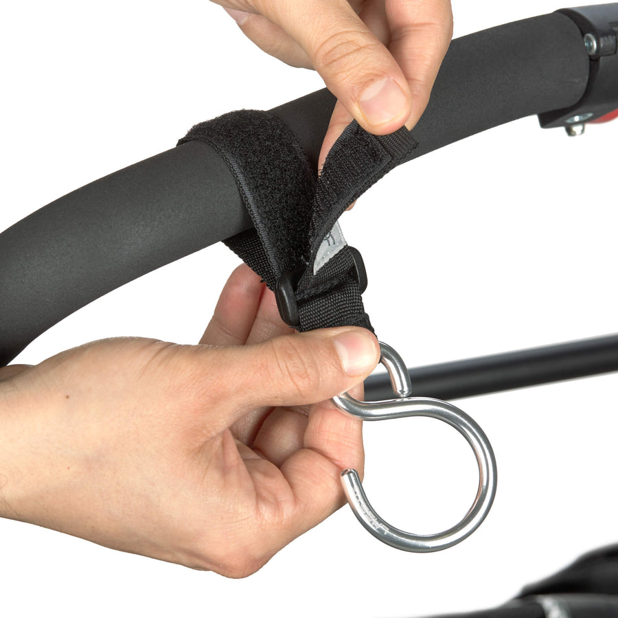 Metal stroller attachment hooks (2 pcs) - Lassig 
