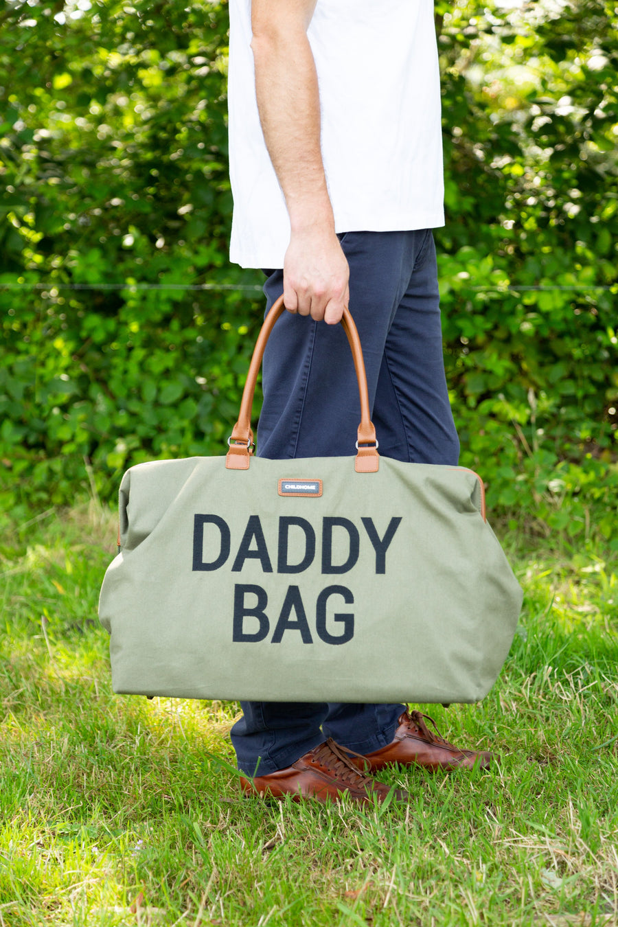 Daddy Bag sac à langer Toile Kaki - Childhome