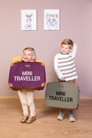 Valise Mini Traveller enfant Toile Kaki - Childhome