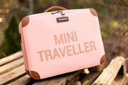 Valise Mini Traveller enfant Rose cuivre - Childhome