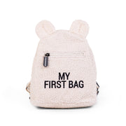 Children's backpack "My first bag" Teddy Ecru - Childhome 