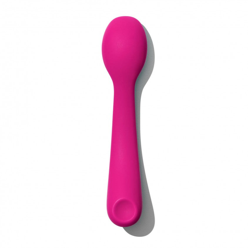Set of 2 Pink silicone spoons - OXO TOT 