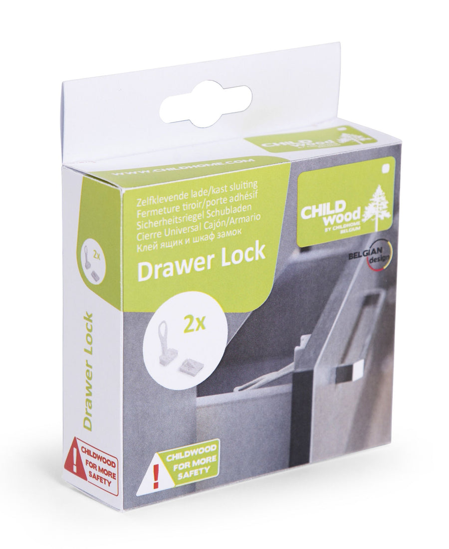 Adhesive drawer/door closure (2pcs) - Childhome