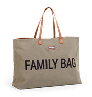 Family Bag changing bag Khaki Canvas - Childhome 