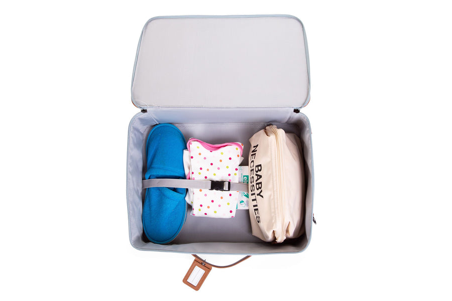 Children's Mini Traveler suitcase Ecru gray - Childhome 